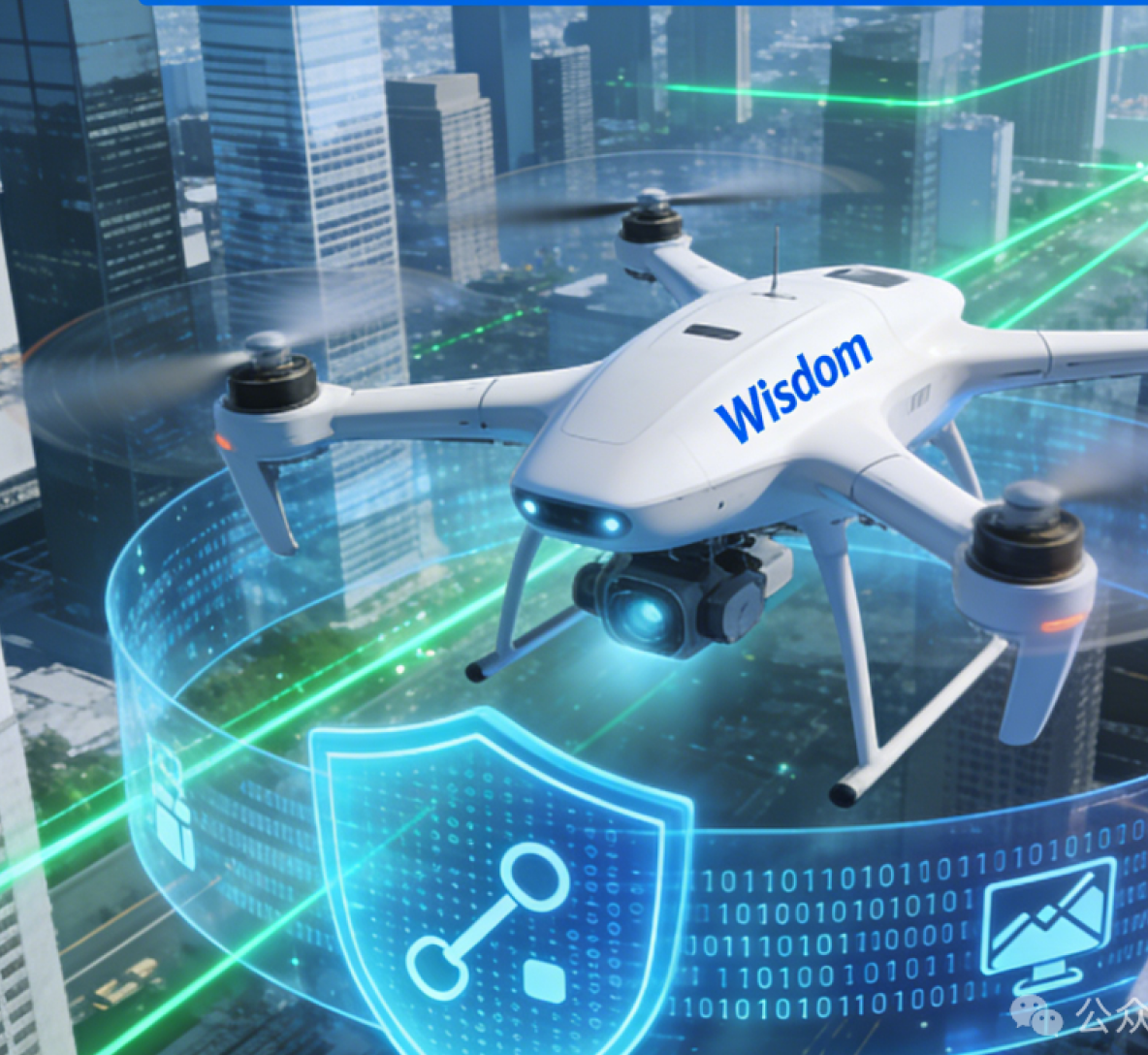 Man in white shirt sitting at a desk using a smartphone and laptop with a coffee cup nearby.